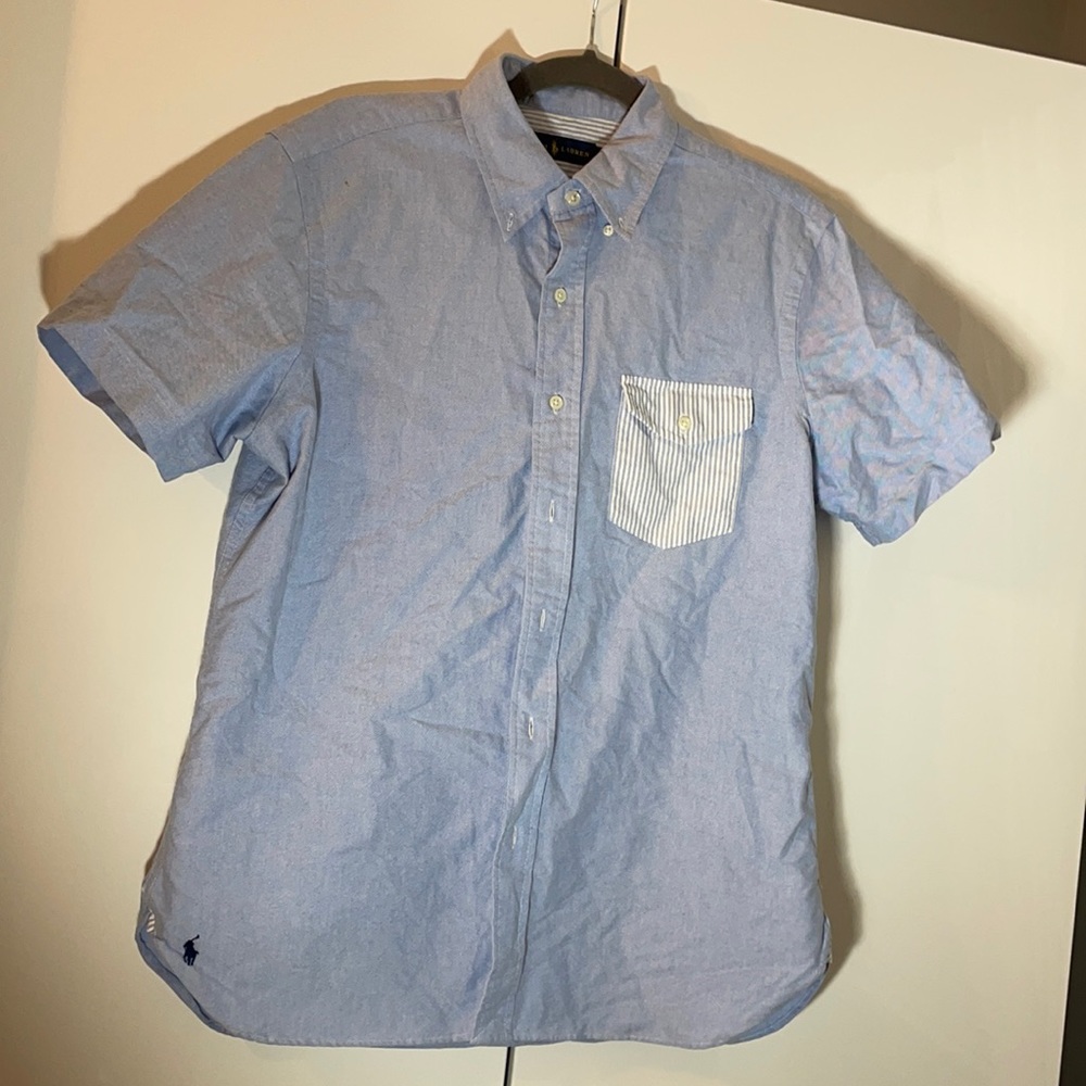 Men’s Ralph Lauren Striped Pocket Short Sleeve